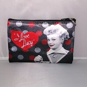 I Love Lucy cosmetics bag